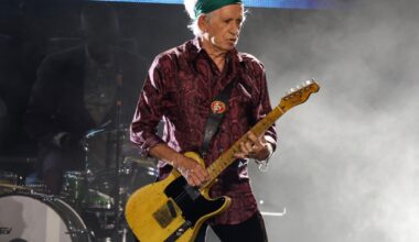 Keith Richards reveals the astonishing number of guitars in his collection