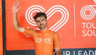 Kiwi cyclist stood down after striking competitor during race