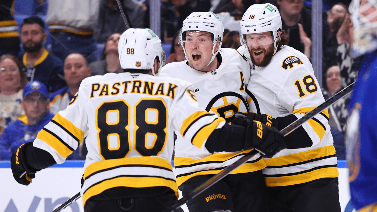 Zacha scores in OT, Bruins rally past Sabres