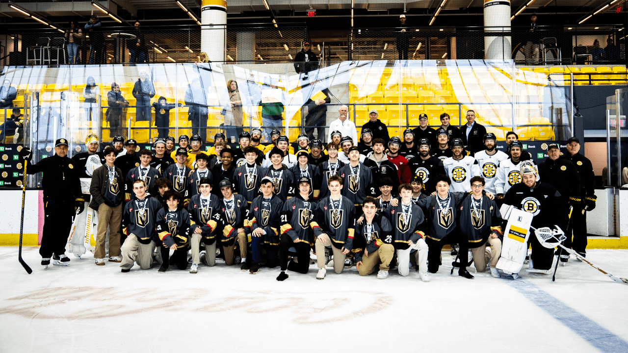 Bruins welcome Rhode Island high school champs still 'moving forward' from shooting