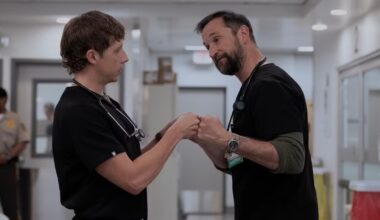 How Noah Wyle Feels About The Pitt Fans Shipping Dr. Robby And Dr. Whittaker