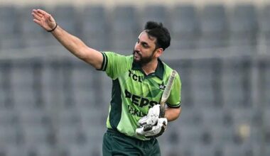 Salman Ali Agha reprimanded for breaching ICC code of conduct