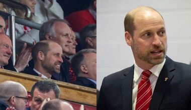 Prince William cheers on Wales after meeting rugby chiefs ahead of match
