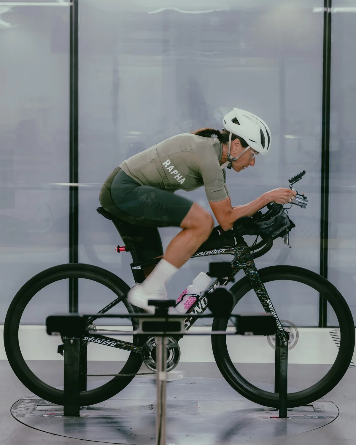 Lael Wilcox wind tunnel