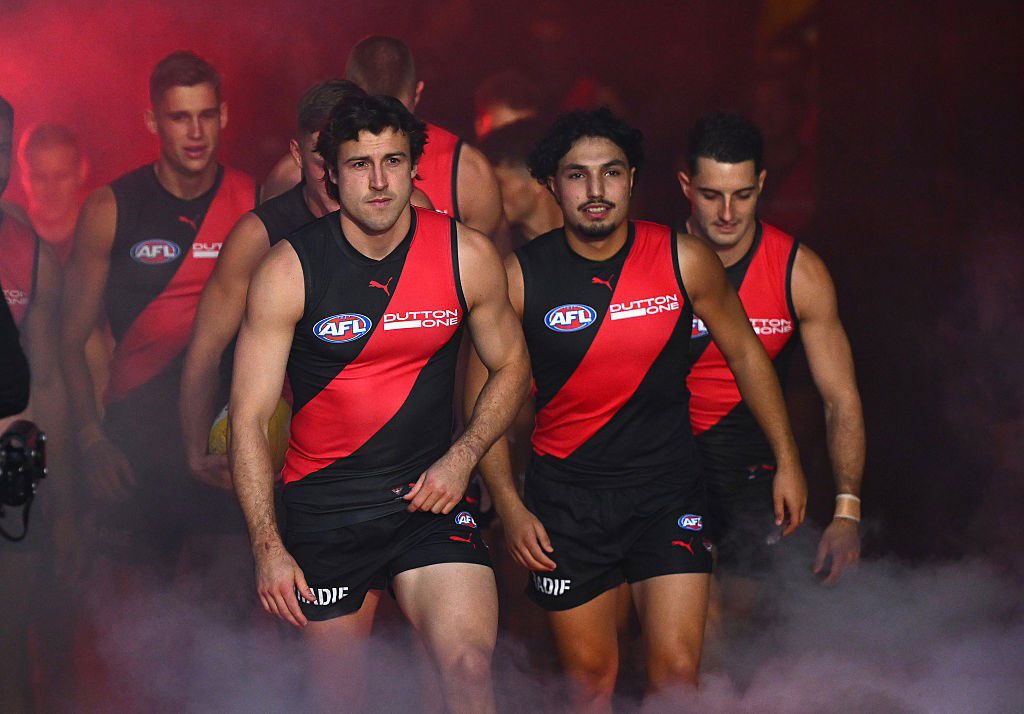 Essendon players