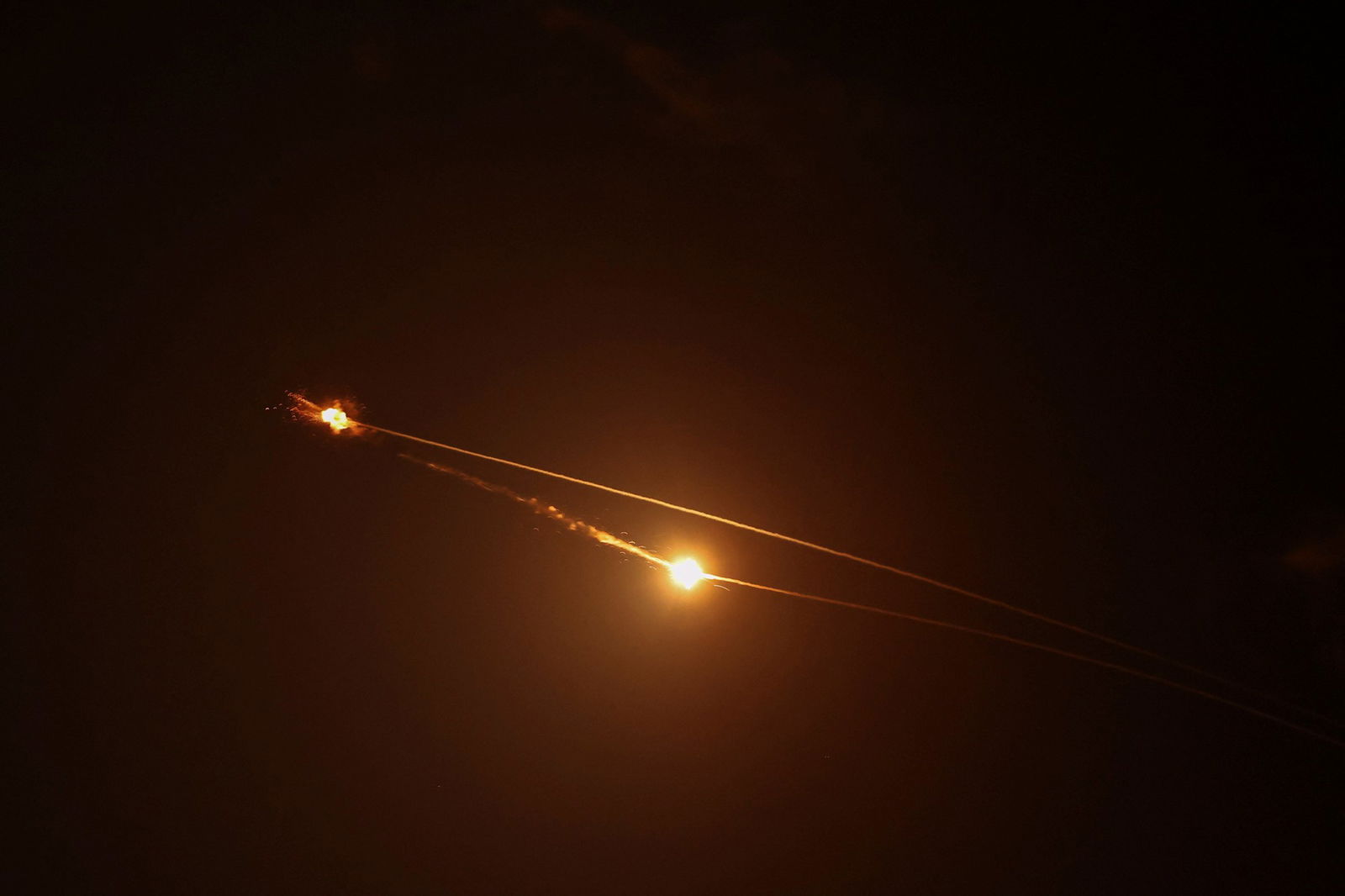 Missile intercepted over Tel Aviv