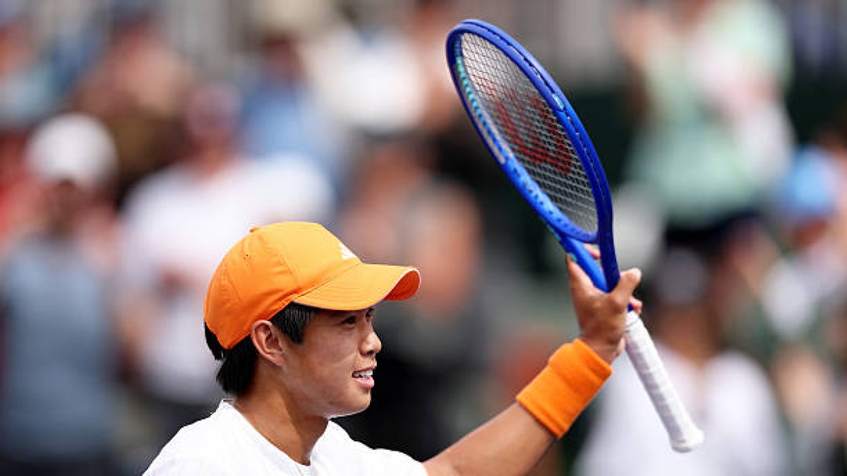 Learner Tien, maturity as a tennis player. Photo: gettyimages