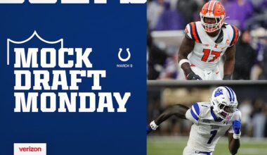 Colts 2026 Mock Draft Monday: Pre-NFL free agency 