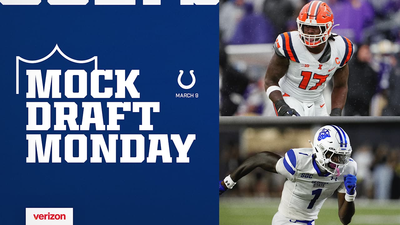 Colts 2026 Mock Draft Monday: Pre-NFL free agency 