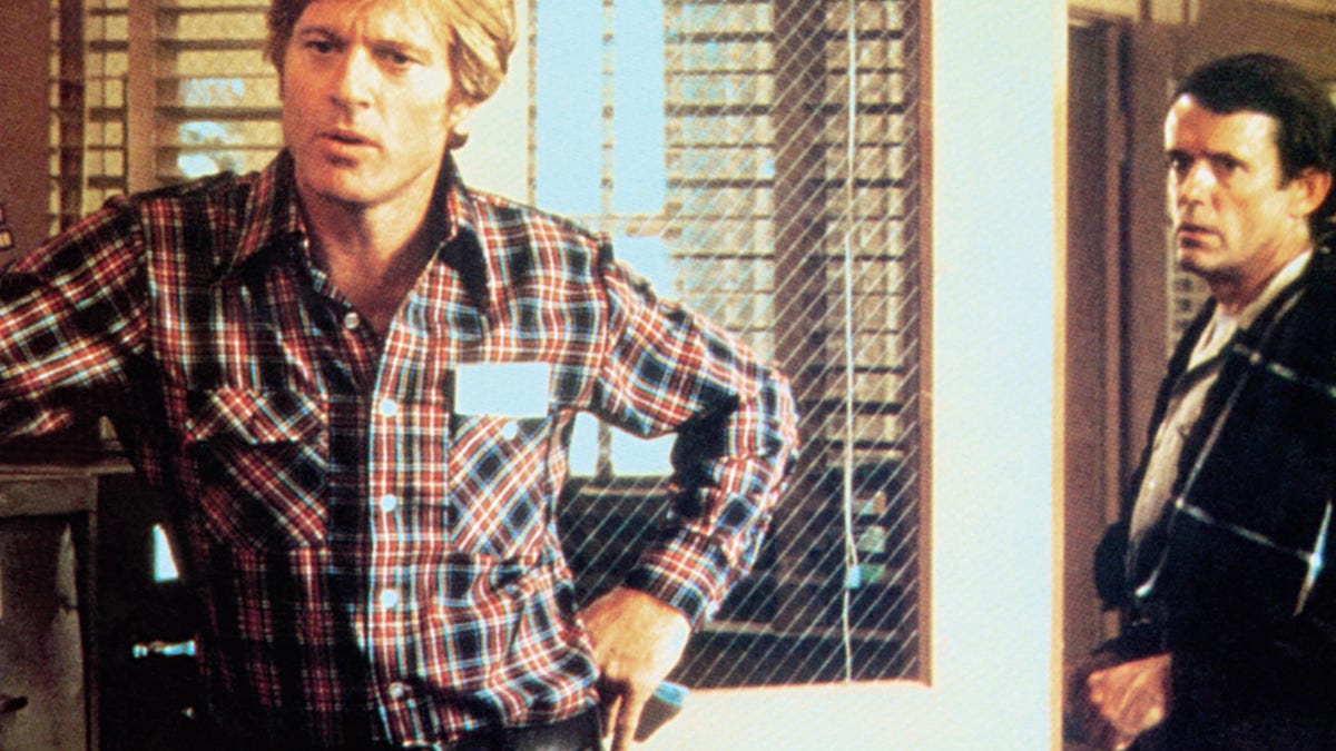 Robert Redford and Matt Clark