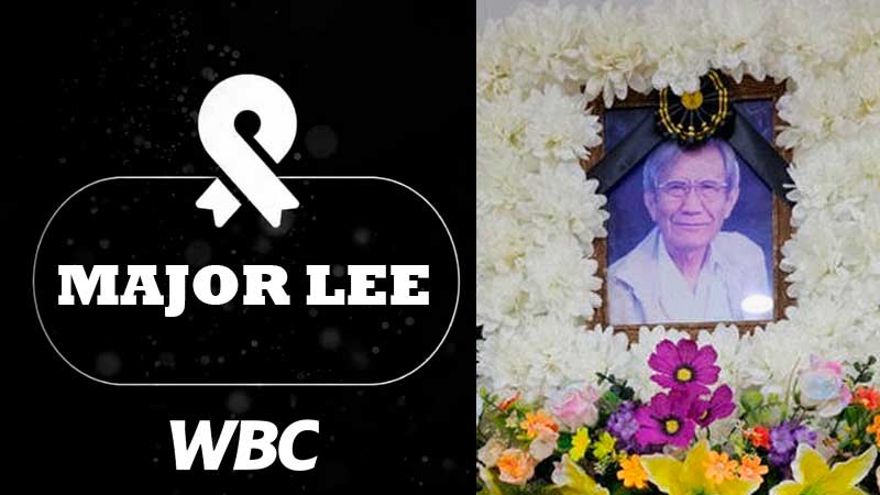 The WBC mourns the passing of Major Lee, a pillar of Korean Boxing