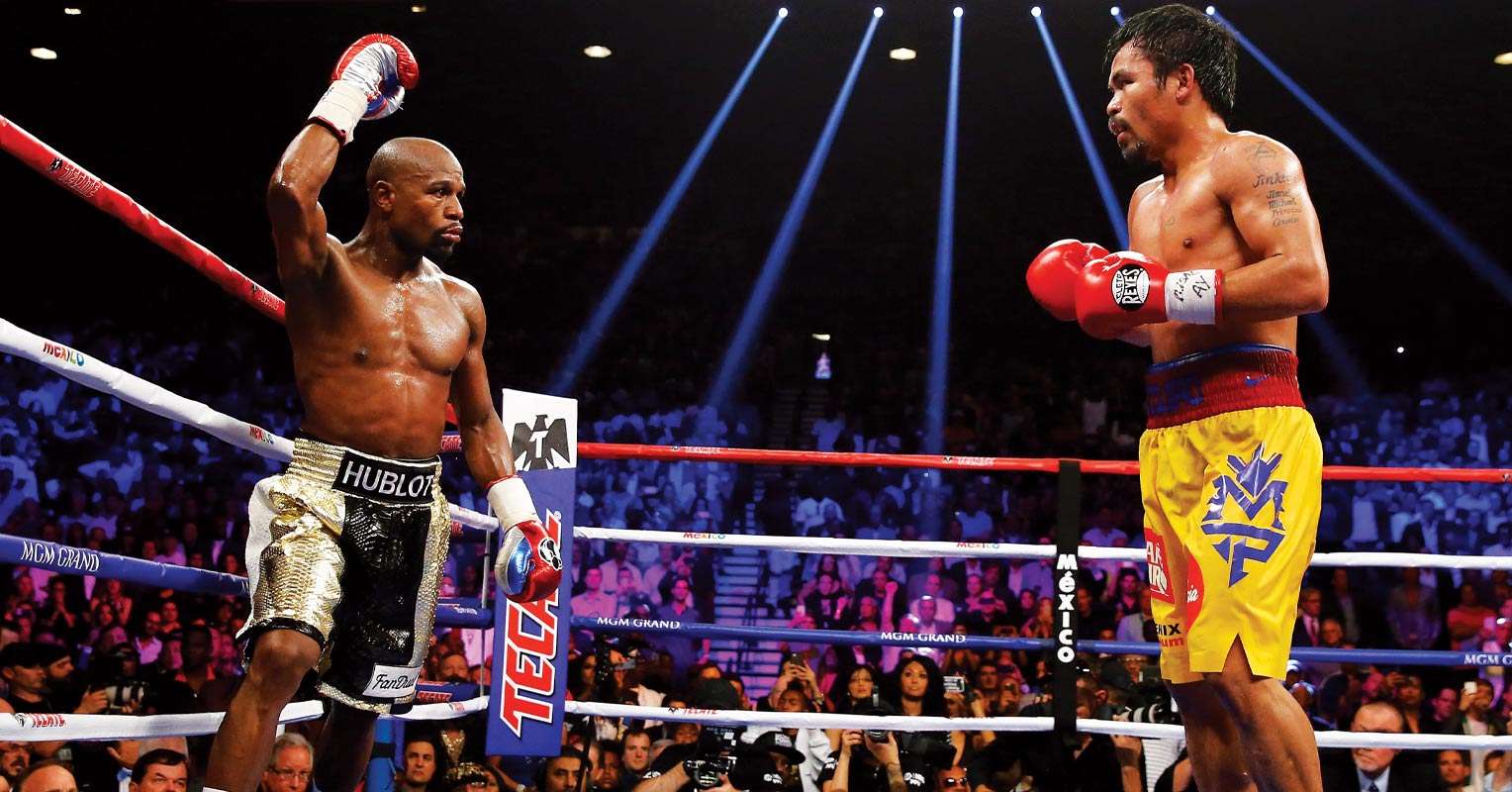 Oscar De La Hoya sums up Mayweather vs Pacquiao rematch after facing both