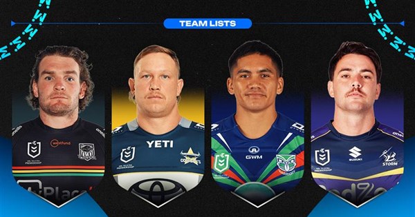 NRL 2026, Round 3, official team lists, injuries, updates, Fantasy