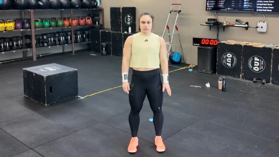 Watch Mirjam von Rohr Finish 26.1 in 9:50!!!