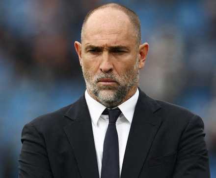 Former Juventus coach Igor Tudor staring