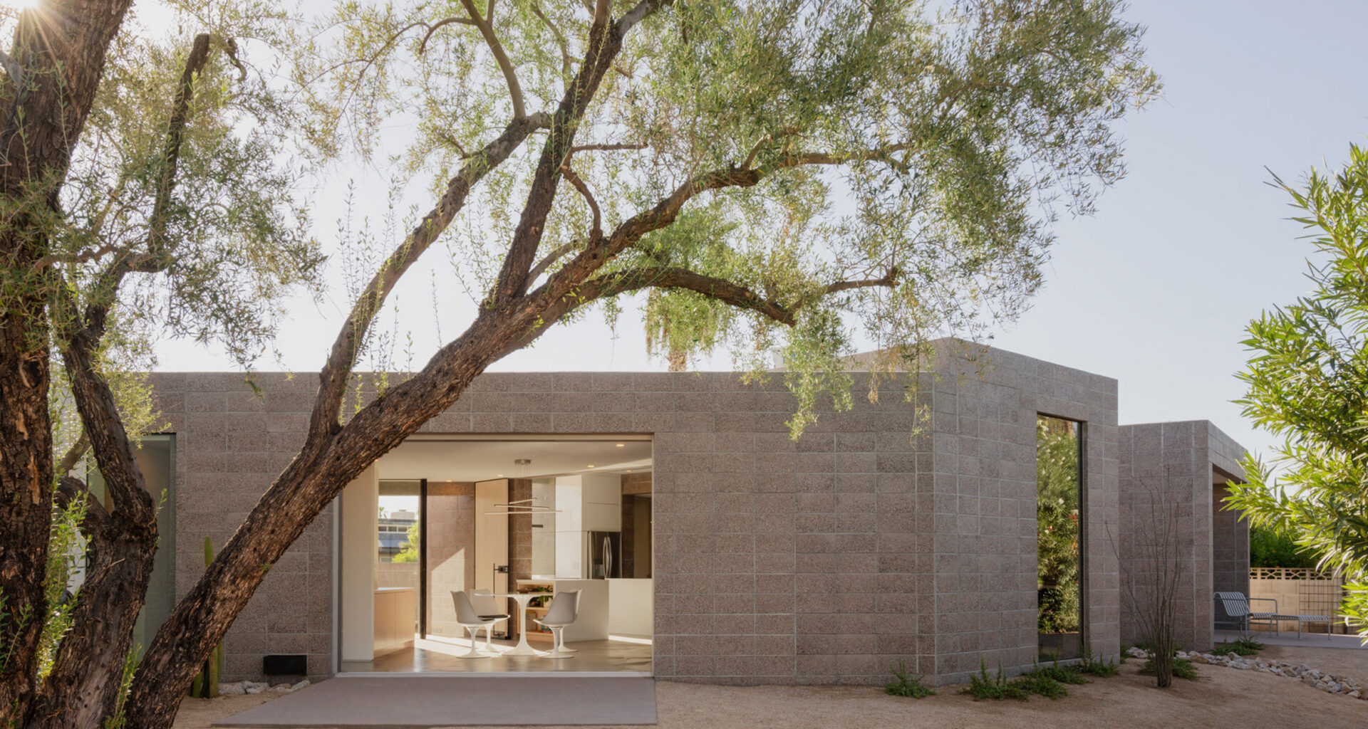 Benjamin Hall Design creates masonry ADU in Arizona