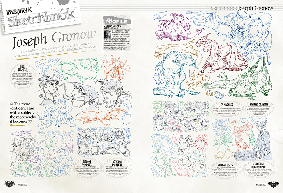 Images from issue 264 of ImagineFX magazine