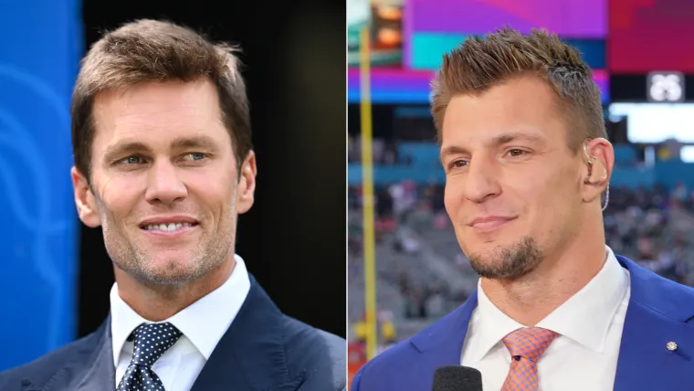 Rob Gronkowski responds to Logan Paul's boxing challenge after Tom Brady beef: 'Ill whoop his a—' image