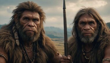 Neanderthals lived on the brink of extinction for 350,000 years