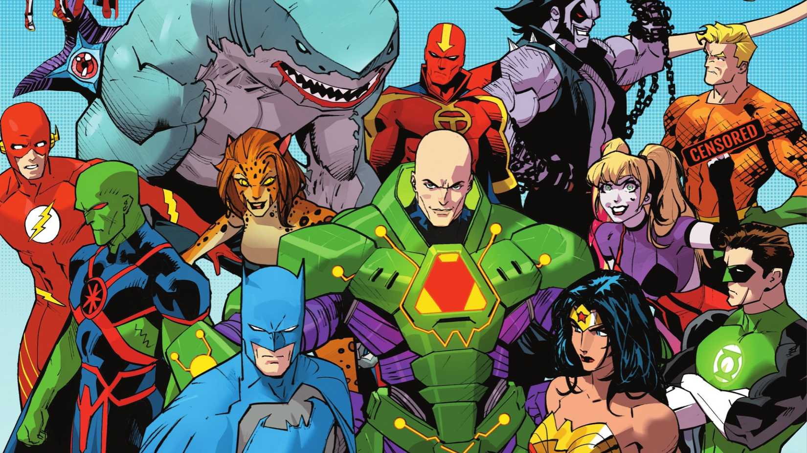 New Justice League Line-Up With Villains