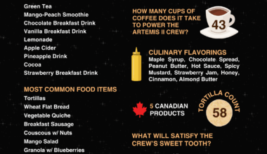 Artemis II: What's On Menu?