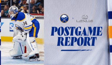 Lyon on the road continues to be a winning combo for Sabres