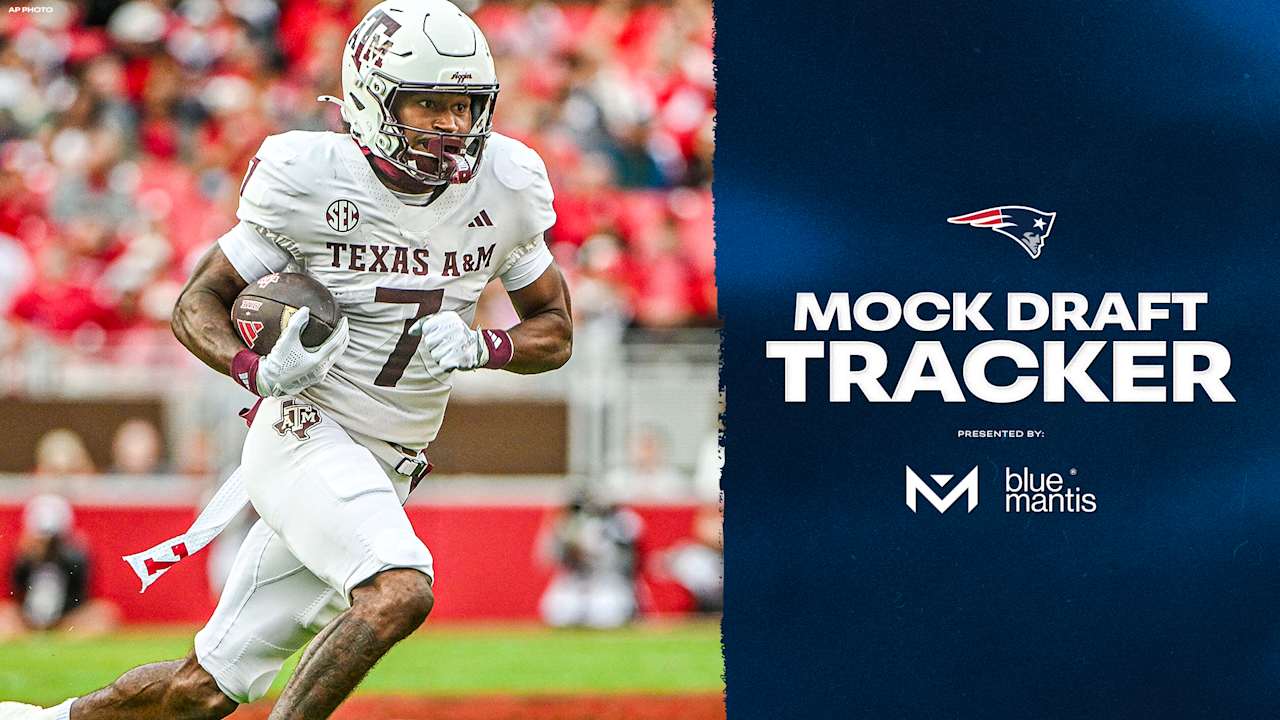 2026 New England Patriots NFL Mock Draft Tracker