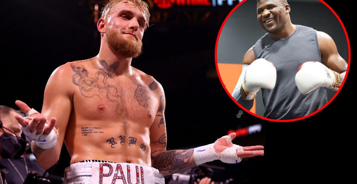 Francis Ngannou now ‘one step closer to knocking out Jake Paul’