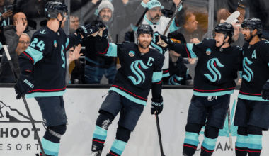 Eberle scores twice for Kraken in win against Canucks