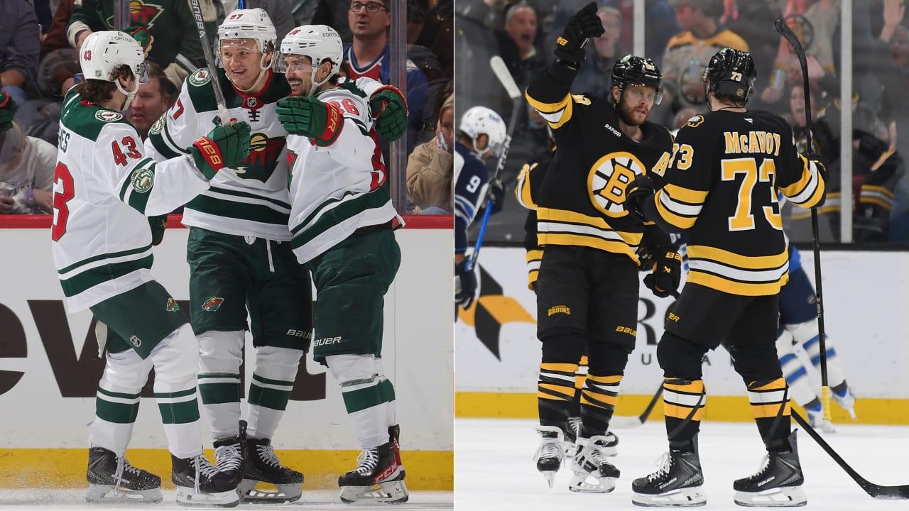 NHL Playoffs Buzz: Wild can clinch playoff berth with win vs. Bruins