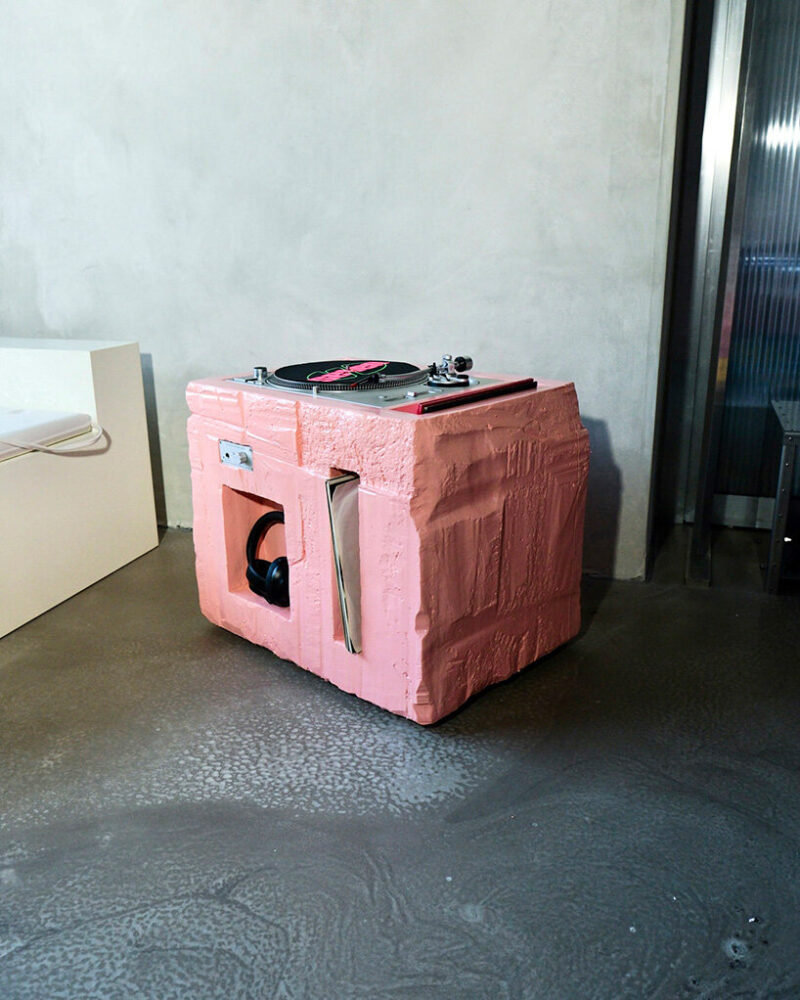 the listening station will be presented during Salone del Mobile 2026 in Milan | image by YONT Studio