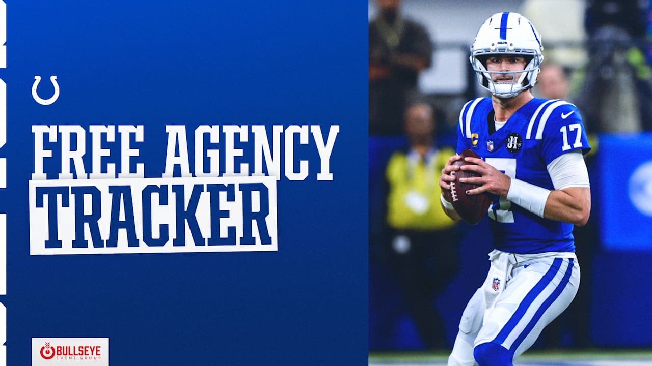 Colts 2026 NFL free agency tracker
