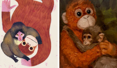 Creatives Honor Baby Monkey Punch With Adorable Artworks