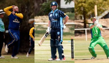 Kooringal's Nate Mooney, South Wagga's Joel Robinson and Wagga City's Aaron Maxwell are among those to be selected in the team. Pictures by Bernard Humphreys