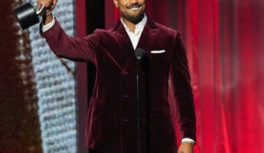 Michael B Jordan has been crowned entertainer of the year at the 57th NAACP Image Awards. Photo: AP PHOTO