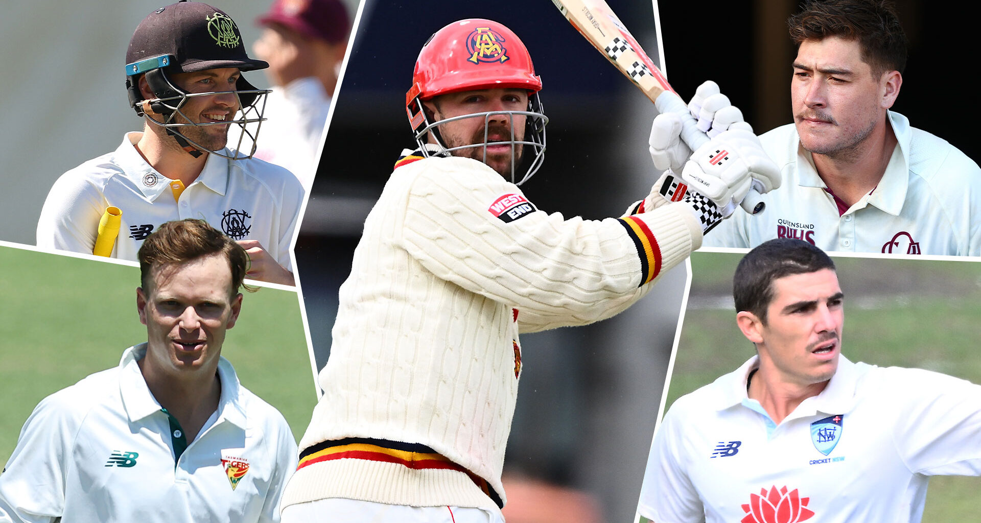 All the round nine Sheffield Shield squads as they drop