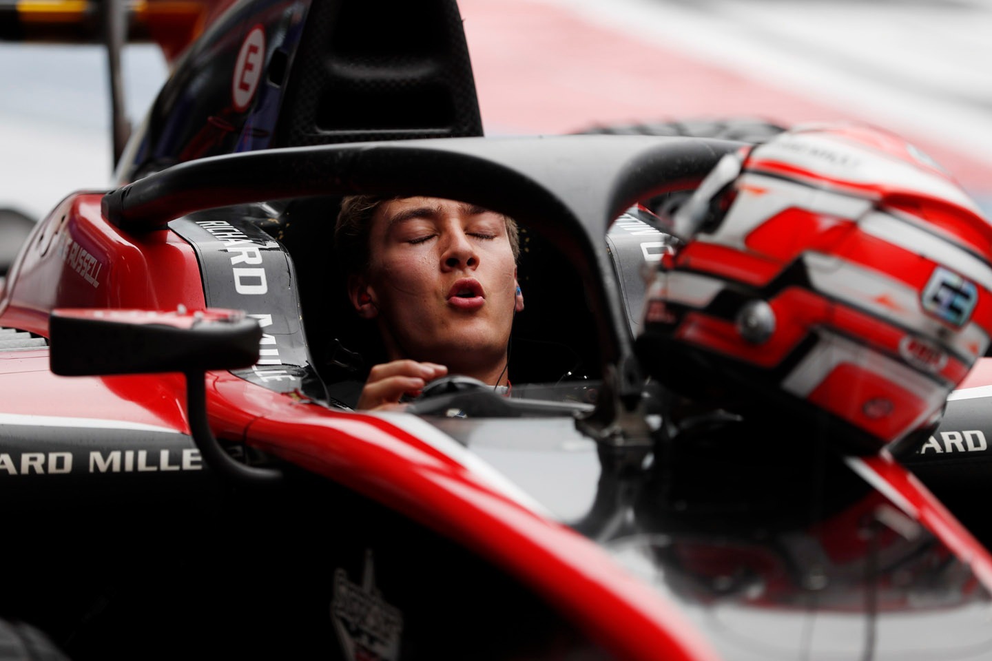 Russell was unimpressed at how the start procedure had become a “gamble”