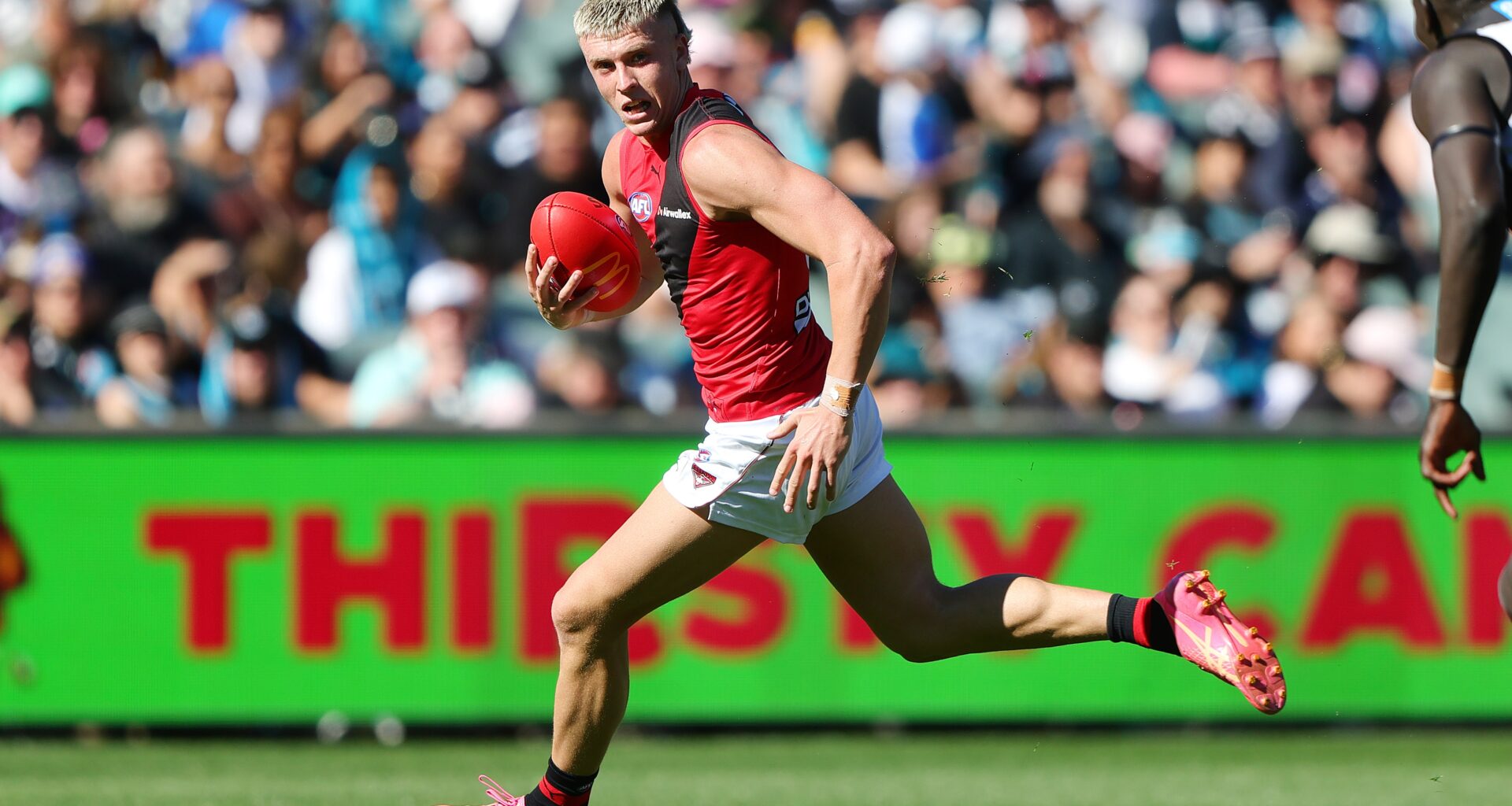 Scott clarifies Caddy comments, why he's 'optimistic' about Bombers' future