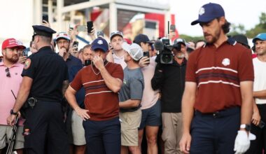 The horrific abuse at last year's Ryder Cup accelerated commentator Ewen Murray's retirement.