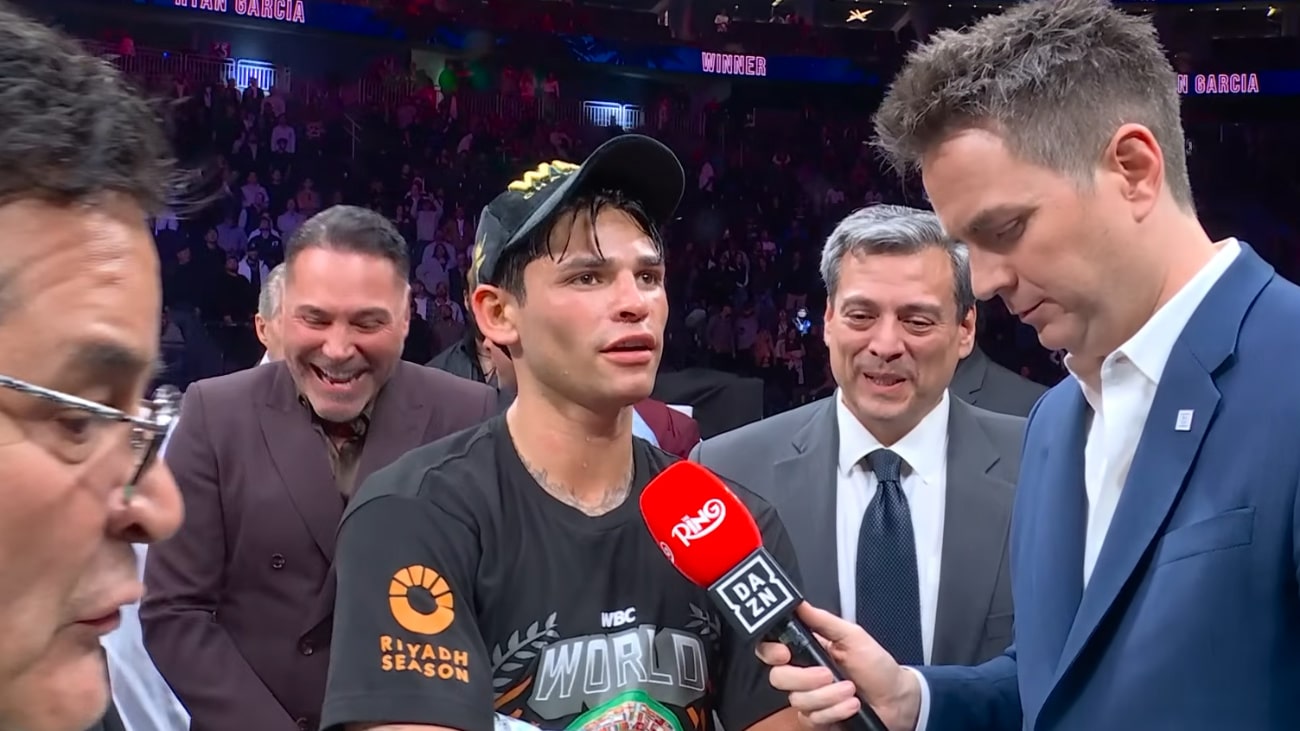 Image: Ryan Garcia eyes mid-July return after winning WBC title
