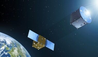 How the kind of external coronagraph developed through StarTiger-2 would work in practice: ESA plans to make Proba-3 the first mission of this kind.