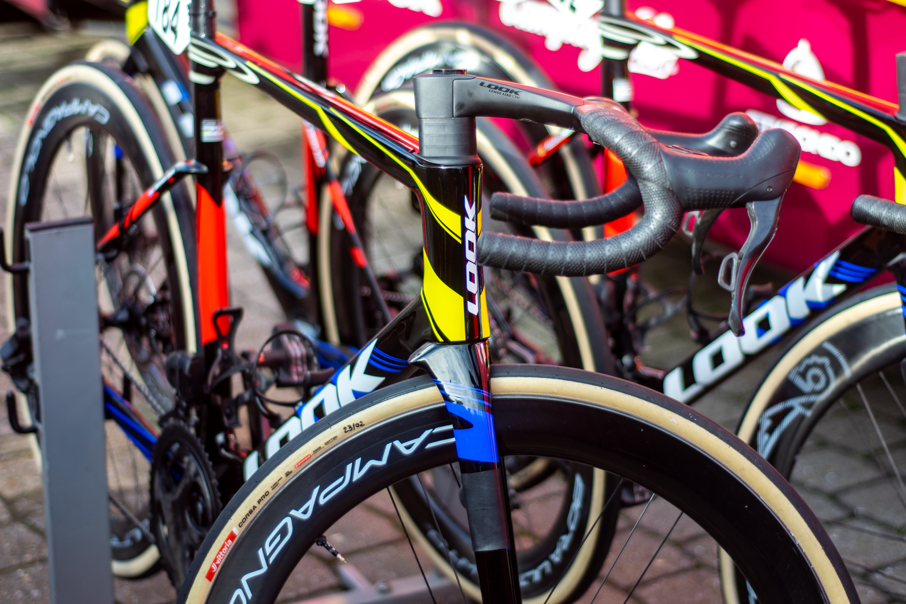 A Team Cofidis Look bike