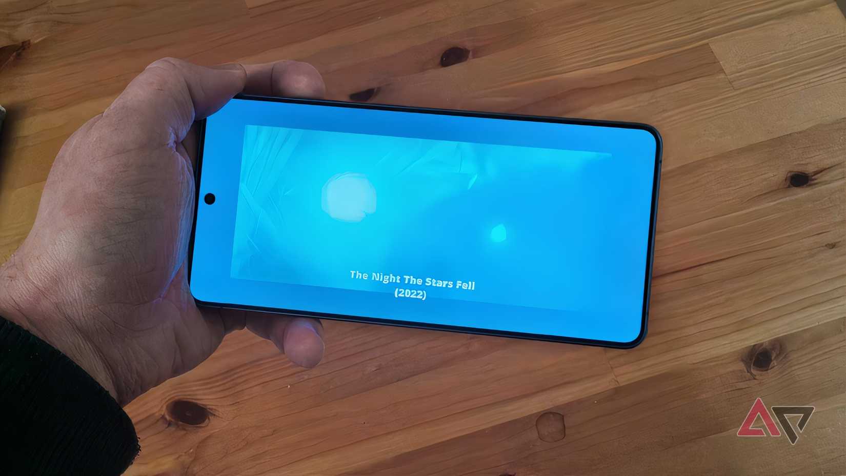 The Samsung Galaxy S26 Ultra's showing video playback.