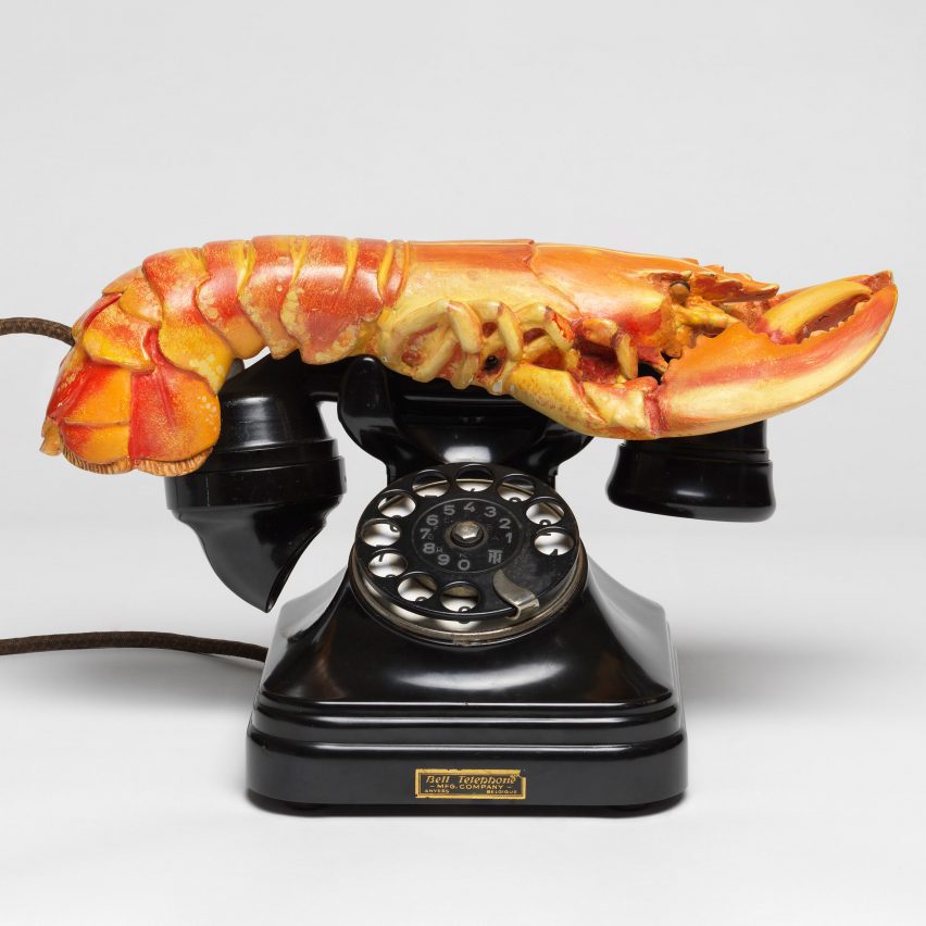 Lobster telephone by Salvador Dalí, 1938