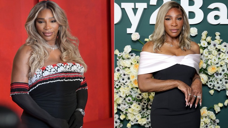 Serena Williams before and after losing weight with GLP-1s