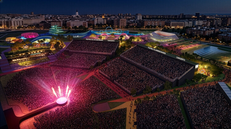 Pop Star Architecture: BIG Designs Multi-Use Stadium for Shakira’s World Tour in Madrid, Spain - Image 8 of 13