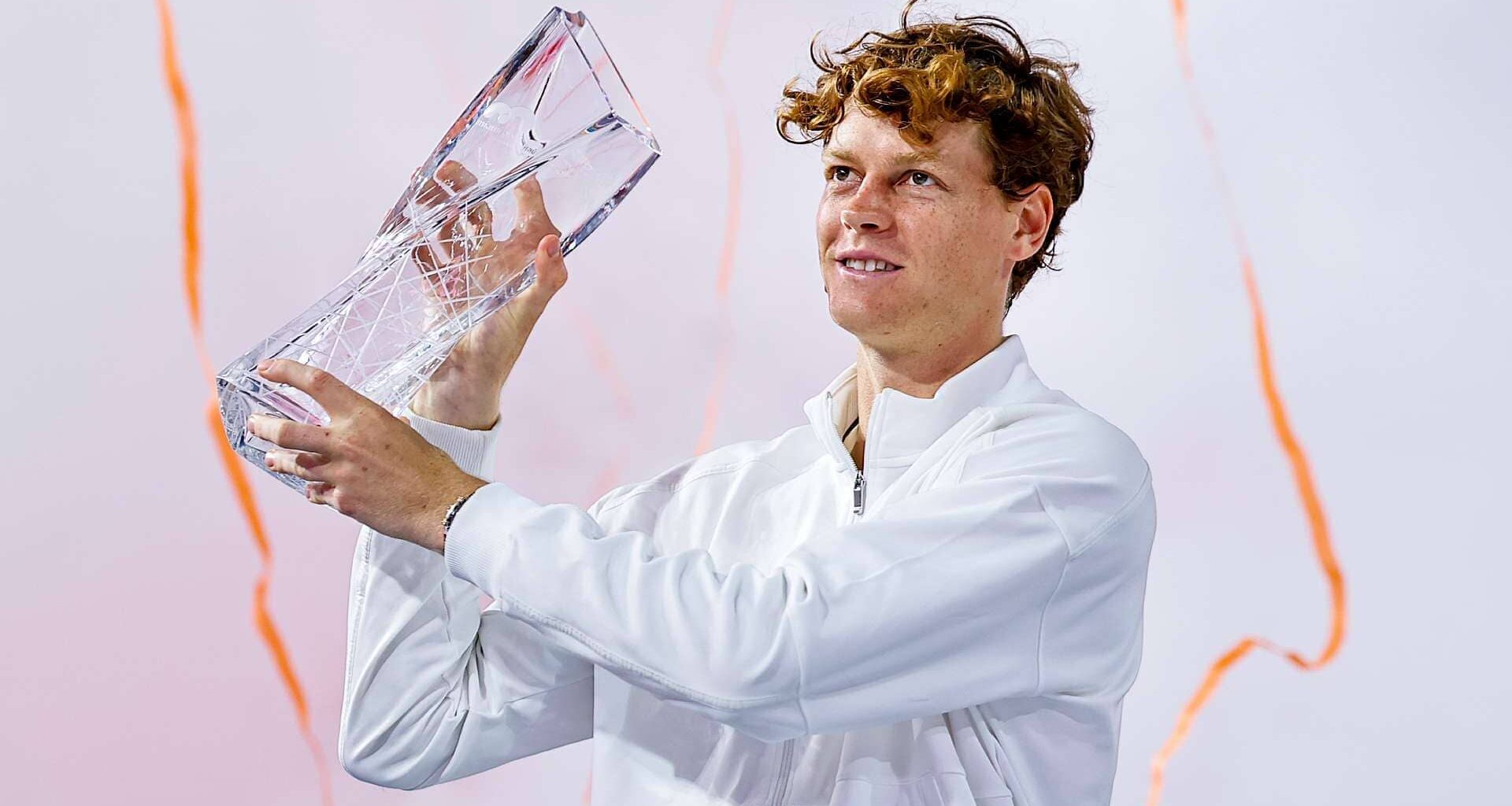 Jannik Sinner defeats Jiri Lehecka for the 2026 Miami title.