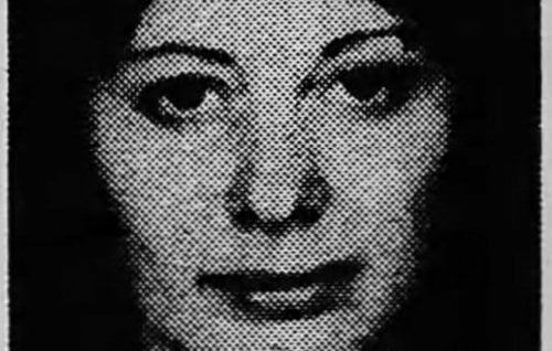 A Victoria Police mugshot of alleged art thief Sky Blue from 1979. A Victoria Police mugshot of alleged art thief Sky Blue from 1979.