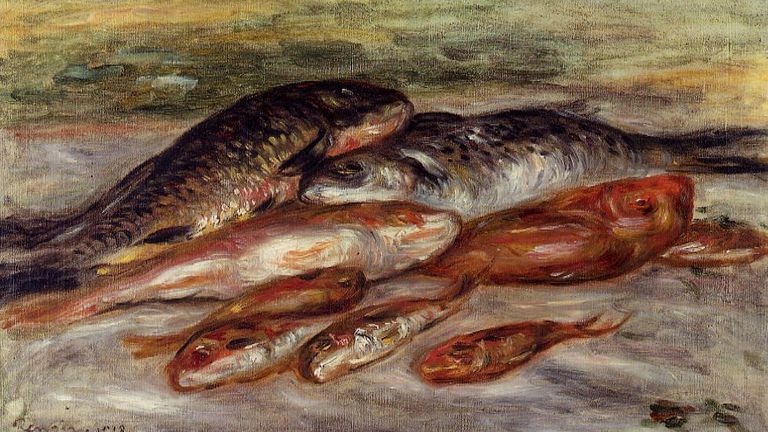 The work by Pierre-Auguste Renoir stolen in the heist