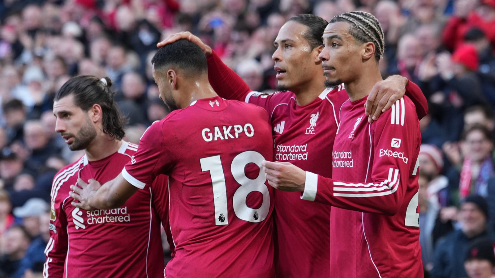 Liverpool 5-2 West Ham: Hugo Ekitike shines as Reds show off new set-play prowess in important win | Football News